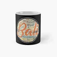 Tasse Classique Bali Indonésie 11 Onces Pour Café Thé Tasse