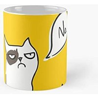 Chat Dit Non Tasse Classique-11 Onces Pour Café, Thé, Tasse-Sélectionnez En Personnalisation 70