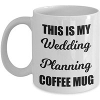 Cadeau De Fiançailles De Planification De Mariage Pour Femme, Mari, Fiancé, Petite Amie, Petit Ami ? Tasse À Café, Tasse À Thé
