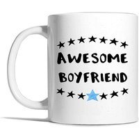 Awesome Boyfriend Mug, Boyfriend Gift, Valentines Day Gift, Mens Gift, Sentimental Gift For Boyfriend, Teenager Gift