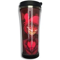 Hazbin Hotel Anime 3d Coffee Cup 14oz Stainless Steel Double Wall Water Bottle Portable Tumblers Travel Mugs 420ml