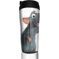 Ratatouille Travel Coffee Mugs Double Wall Vacuum Tumblers Insulated Thermos Mug -12 Oz