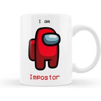 Am-On-G U-S Coffee Mug Idea For Coffee Drinkers And Gamers, Am-On-G U-S Fans, Am-On-G U-S Memorabilia, Am-On-G U-S Tea Pots, Am-On-G U-S Mugs