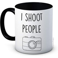 I Shoot People - Photographer Funny Ceramic Coffee Mug