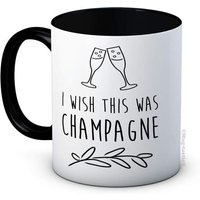 I Wish This Was Champagne - Funny Ceramic Coffee Mug