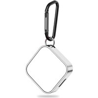 Adaptateur De Chargeur Magn¿¿Tique 2 En 1 Pour Apple Watch 7 6 5 4 3 2 Montre Sans Fil Portable Charge Keychain Dock Argent Blanc