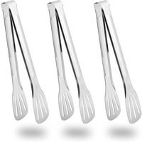 Set De Trois Pinces De Cuisine En Acier Inoxydable Pinces De Barbecue (12 "") Pour Cuisiner, Cuisiner, Frire, Buffet, Salade