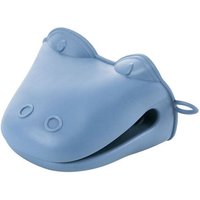2 Morceaux De Support À Main Anti-Brûlure En Silicone (Bleu), Clip Anti-Brûlure De Cuisson Isolé À La Chaleur, Support De Casserole, Gants Résistants