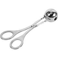 Cuillère À Viande En Acier Inoxydable (3,5 Cm De Diamètre), Cuillère À Boulettes De Viande, Moule À Boulettes De Viande, Cuillère Pratique Pour Les