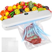 Machine Sous Vide Alimentaire, Machine À Sceller Sous Vide Automatique Avec 10 Sacs, Machine À Emballer Sous Vide Alimentaire Portable, Machine À