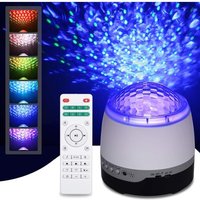 Lampe Projecteur Étoile Vague Bluetooth Musique Projecteur Eau Ondulation Veilleuse