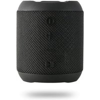 Noir - 1 Piece Portable Bluetooth Speaker, 20W Waterproof Bluetooth Speaker HD Audio, Bluetooth 5.0 Dual Driver with 360° Sound, 16 Hours Hands Free