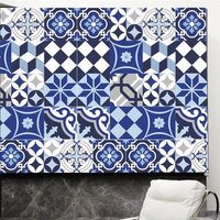 20cm X 20cm - 10 Pièces, Colle Pour Carrelage Mural, Fausse Brique, Faux Carreau De Ciment