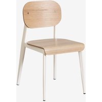 Pack De 4 Chaises De Salle À Manger And Blanc