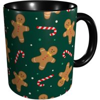 Tasse A Cafe En Ceramique De Cannes De Bonbon De Pain D'epice De Xmas Tasse A The De Nouveaute Tasse A Cafe De Voyage Pour Les Cadeaux De Xmas
