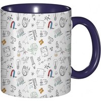 Tasse A Cafe Formules Et Experiences Physiques Etats De La Gravite De L'eau Et Aimants Imprimes Tasse Coloree Pour Le Bureau La Maison Le The Le Cafe