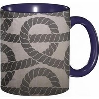 Tasse A Cafe Vintage Cordes Nautiques Retro Imprime Marin Tasse De Tasse Coloree Pour Le Bureau A La Maison The Cafe