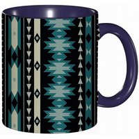 Tasse A Cafe Boho Geometrique Boheme Ethnique Raye Retro Tradition Imprime Beige Noir Tasse Coloree Pour Le Bureau La Maison Le The Le Cafe