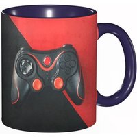 Tasse A Cafe Gamers Joystick Controleur De Jeu Video Impression Rouge Noir Tasse De Tasse Coloree Pour Le Bureau A La Maison The Cafe