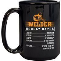 Tasse A Cafe Avec Tarifs Horaires Pour Soudeur, Tasse A The En Ceramique, Tasse A Cacao Chaud, Adaptee A La Maison Et Au Bureau 330ml