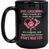 Les Heures De Rendez-Vous Pour Le Toilettage Des Chiens N'ont Pas D'importance Tasse A The En Ceramique Tasse A Chocolat Chaud Adaptee A La Maison Et