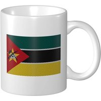 Tasse A Cafe Drapeau Du Mozambique 11 Oz Pour Le Bureau La Maison Cadeau D'anniversaire Tasse A The