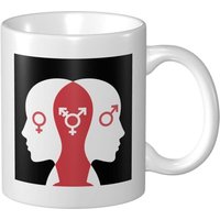 Tasse A Cafe Pour Personnes Transgenres 11 Oz Pour Le Bureau La Maison Cadeau D'anniversaire Tasse A The