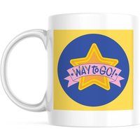 Tasse D'encouragement Personnalisee Way To Go Avec Votre Texte Tasse Cadeau