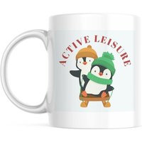 Loisirs Actifs Illustres Colores Personnalises En Tasse D¡¯Hiver - Avec Options D¡¯Impression Tasse Cadeau