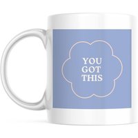 Tasse De Cercle D'encouragement De Texte Retro Violet Personnalise Avec Votre Texte Tasse Cadeau