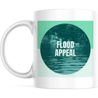 Tasse De Centre De Crise D¡¯Inondation De Cadres Dynamiques Verts Personnalises Avec Options D¡¯Impression Tasse Cadeau
