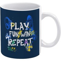 Jouer Amusant Gagner Repeter Tasse A Cafe Joueur De Jeu Tasse En Ceramique Tasses A Boire Tasses A Cafe Blanches 11 Oz Pour Le Bureau A La Maison