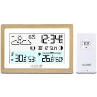Station météo contour bois La Crosse Technology WS6282