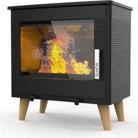 Supra - Poêle à bois étanche 7.3kw noir FR9016170B
