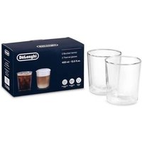Verres isothermes pour boissons chaudes et froides De'Longhi, 2 x 400 ml