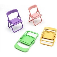 Support De Téléphone Pour Chaise, Table Facile À Plier, Support Paresseux D'objets Cadeaux Mignons De 5 Couleurs (5 Pièces)