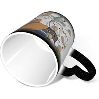 Professeur Nyako Natsume's Book Of Friends Mug Tasse ¿¿ Changement De Couleur Tasse R¿¿Sistante ¿¿ La Chaleur Fournitures De Caf¿¿ Tasse ¿¿