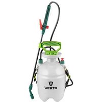 Pulvérisateur de jardin - Verto 15G505 - Capacité 5 L - Couleur verte - Plastique durable