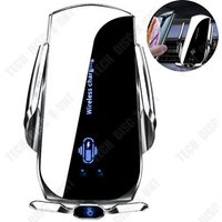 Td® Support De Charge Sans Fil Pour Téléphone Portable De Voiture Ouverture Et Fermeture Automatiques À Induction Intelligentes