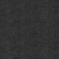 Papier peint intissé crocodile vinyle expansé noir 1005x52cm