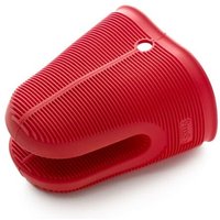 Gant de cuisine silicone rouge