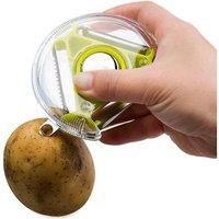 2 Pcs Trio Éplucheur Ensemble Légumes Éplucheur En Acier Inoxydable Lame Trancheuse Fruits Fromage Cuisine Outils Y Éplucheur Julienne Pivotant
