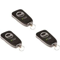 Pack de 3 télécommandes BERNER BDS120 pour porte de garage