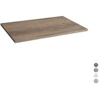 1 X MEUBLES DE SALLE DE BAIN EN BOIS 70x46x1,8 cm Orme Ciment