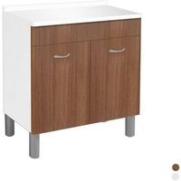 1 X MEUBLE DE CUISINE. LES PUITS 40 x 50 cm Teck Ouvrant Vs/Sx