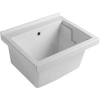1 X PILOTES EN CÉRAMIQUE ET ACCESSOIRES POUR LA BUANDERIE L. cm. 60 x P. cm. 50
