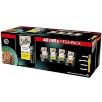Nourriture Humide Pour Chat - Sheba - Delikatesse En Gelée - Multipack 40 X 85 G - Volaille - Sans Additifs