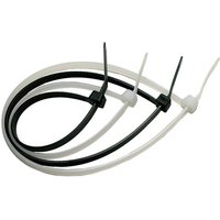 1 X ATTACHE-CaBLE POUR CaBLES mm 3,6 x 140 pcs 100 - blanc