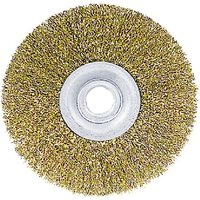 1 X BROSSE CIRCULAIRE POUR MEULE ø mm 100 - trou mm 13 - blister
