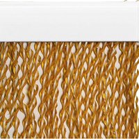 1 X RIDEAU RIDEAU CAMELIA 125 x 230 cm - cristal/blanc